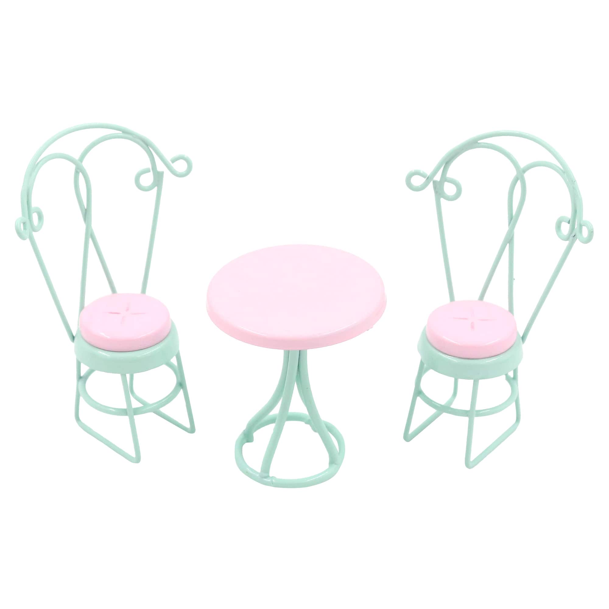 Mini Bistro Table & Chair Decoration Set by Ashland®